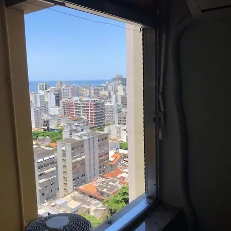 LOFT com VISTA para o Mar de Ipanema, a pé praia, ao lado do metrô - com wi fi e ar Rio de Janeiro Exterior foto