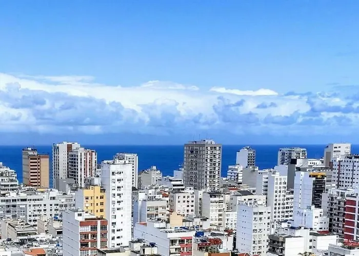Loft Com Vista Parcial Para O Mar De Ipanema, A Pe Praia, Ao Lado Do Metro - Com Wi Fi E Ar
